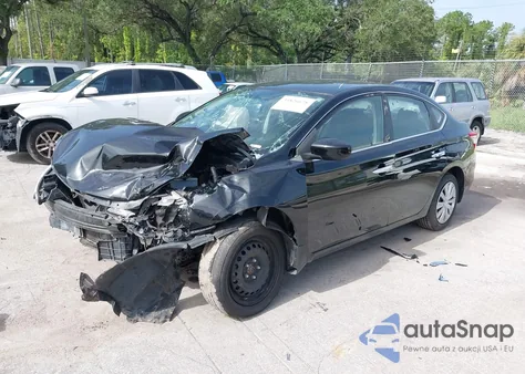 2014 Nissan Sentra S из США, поврежденный, VIN 3N1AB7AP8EY202605